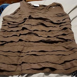 Ruffle tank top
